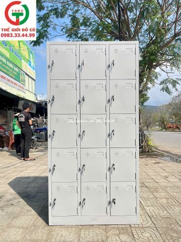 TỦ SẮT LOCKER 15 Ô