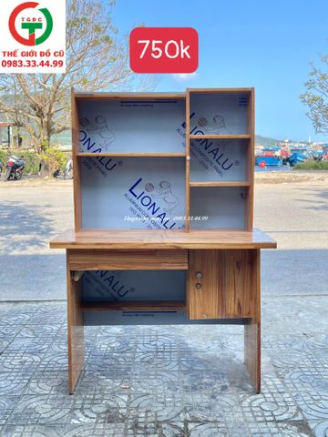 BÀN HỌC LIỀN KỆ GỖ ALU