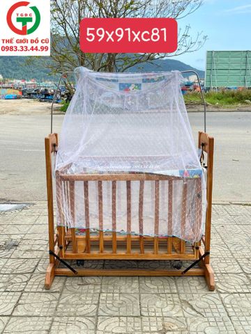 GIƯỜNG CỤI GỖ