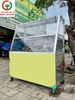TỦ BÁN HÀNG INOX CÓ KHAY TOPPING HÂM NÓNG