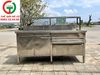 BÀN PHA CHẾ INOX LIỀN KỆ