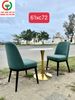 BỘ BÀN GHẾ CAFE ĐỆM CAO CẤP