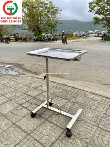 KỆ INOX ĐỂ DỤNG CỤ SPA SALON