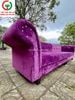 BỘ GHẾ SOFA BĂNG ĐỆM NHUNG TÍM