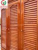 TỦ GỖ ÁO QUẦN 3 CÁNH CỬA LÁ SÁCH