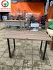 BÀN LÀM VIỆC - BÀN HỌC GỖ KHUNG SẮT TĨNH ĐIỆN