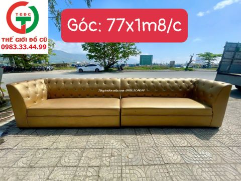 GHẾ SOFA BĂNG ĐỆM DA