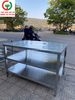 KỆ BÀN CHẾ BIẾN - BÀN RA MÓN - BÀN BẾP INOX 304