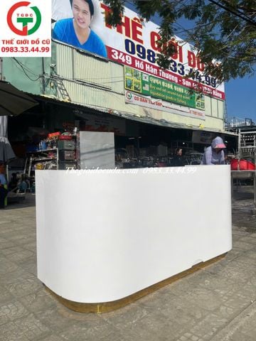QUẦY LỄ TÂN GỖ MDF