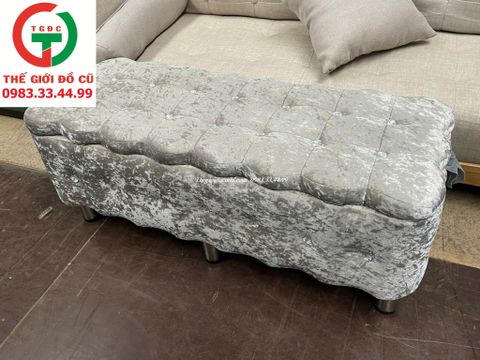 GHẾ BĂNG CHỜ ĐỆM NHUNG