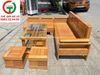 SALON GÓC L GỖ BÍCH