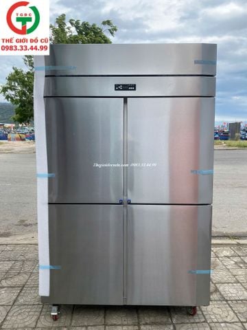 TỦ ĐÔNG  - TỦ MÁT INOX 4 CÁNH