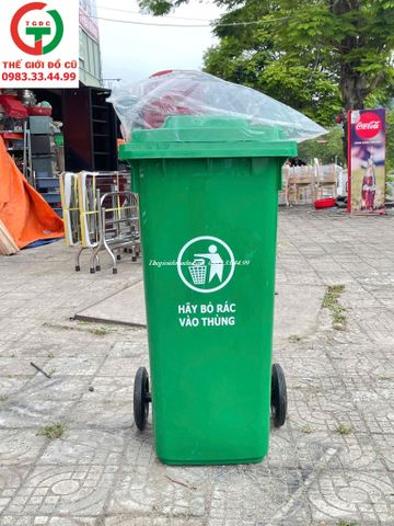 THÙNG RÁC  NHỰA SONG LONG 120L
