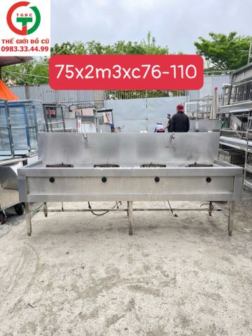 BẾP KHÈ INOX 4 HỌNG