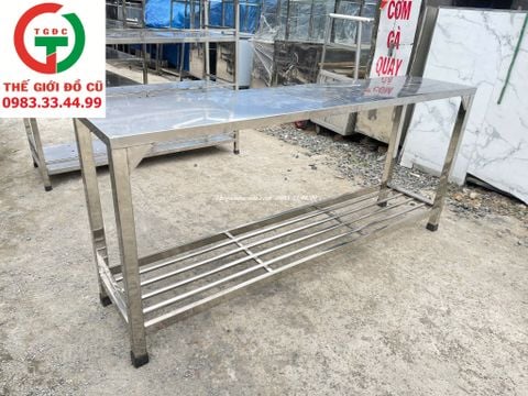 BÀN CHẾ BIẾN INOX - BÀN BẾP INOX