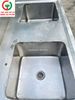 CHẬU RỬA INOX 2 HỌNG VUÔNG