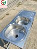 CHẬU RỬA INOX 2 HỌNG