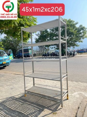 KỆ SẮT 5 TẦNG ĐỂ ĐỒ DÙNG NHÀ BẾP