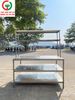 BÀN CHẾ BIẾN - BÀN BẾP INOX LIỀN KỆ