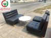 BỘ GHẾ SOFA CAFE ĐỆM DA