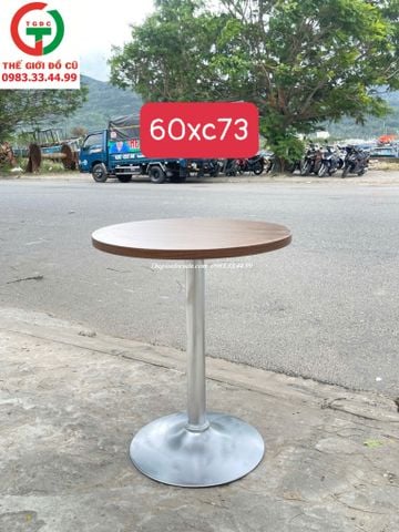 BÀN CAFE GỖ MDF LÕI XANH MẶT TRÒN