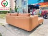 BÀN GHẾ SOFA GÓC ĐỆM DA