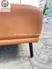 BÀN GHẾ SOFA GÓC ĐỆM DA