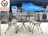 BÀN GHẾ XẾP INOX HAWATA