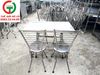 BÀN GHẾ XẾP INOX HAWATA