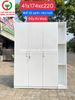 TỦ LOCKER 12 Ô 3 CÁNH GỖ MDF LÕI XANH
