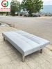 GHẾ SOFA BĂNG - SOFA BED ĐỆM DA XÁM
