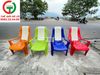 GHẾ NHỰA BÀNH LƯNG CONG NHIỀU MÀU