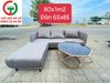 SOFA GÓC NỈ XÁM HÀNG XUẤT KHẨU