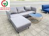 SOFA GÓC NỈ XÁM HÀNG XUẤT KHẨU