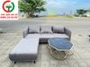 SOFA GÓC NỈ XÁM HÀNG XUẤT KHẨU