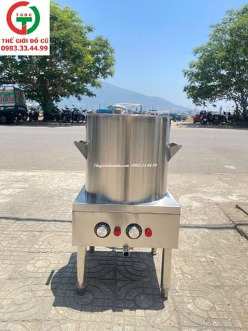 NỒI PHỞ ĐIỆN INOX 30L - NỒI HẦM LUỘC INOX