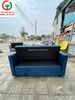 GHẾ SOFA BED ĐỆM NHUNG XANH