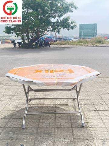 BÀN ĂN MÂM TRÒN INOX 304