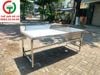 CHẬU RỬA INOX 1 HỌNG CÓ CHỜ