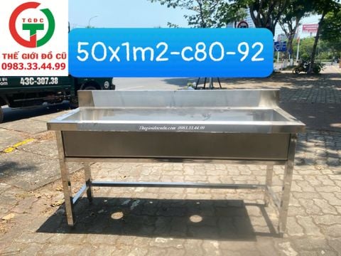 CHẬU RỬA INOX 1 HỌNG