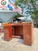 QUẦY THU NGÂN - QUẦY BAR LỄ TÂN GỖ HƯƠNG