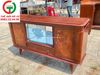 TỦ BUFFET CHÂN ĐỒNG GỖ HƯƠNG CÁNH NU