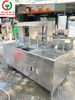 QUẦY PHA CHẾ INOX LIỀN KỆ