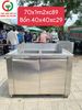 TỦ RỬA INOX 2 HỌNG