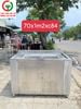 TỦ RỬA 2  HỌNG INOX 304
