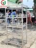 KỆ INOX 5 TẦNG ĐỂ CHÉN BÁT BẾP