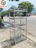 KỆ INOX 5 TẦNG ĐỂ CHÉN BÁT BẾP