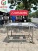 CHẬU RỬA INOX 2 HỌNG