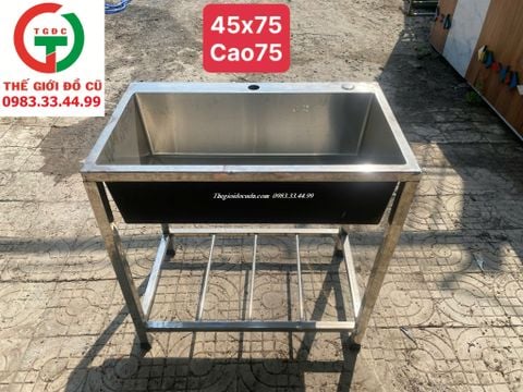 CHẬU RỬA INOX 1 HỌNG