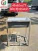 CHẬU RỬA INOX 1 HỌNG